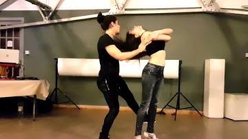 Hugo & Gaëlle Latiff - Brazilian Zouk Demo 10.02.2017 @MANCHESTER