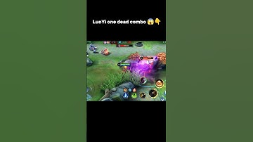 Build LuoYi one combo 🔥 | #shorts  #mlbb #mobilelegends #ml #luoyi