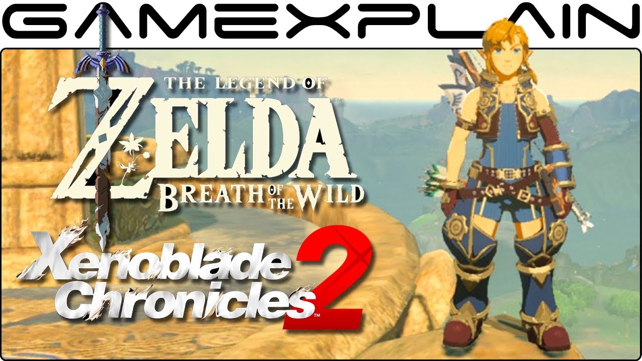 Botw Et Xenoblade Chronicles 2 Zelda Breath Of The Wild S