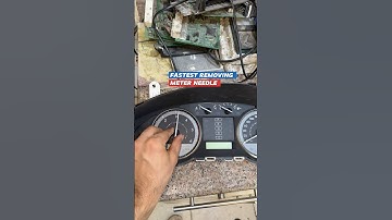 How To Removing Meter Needle Easy Trick #shorts #reels #automobile