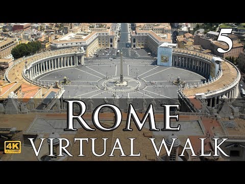 Rome Walking Tour Part 5 - Piazza Navona to St. Peter's Square