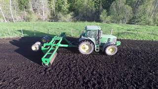Rolling Soft Peat Soil Prior to Seeding || Custom Rollers @RenniEquipment screenshot 5