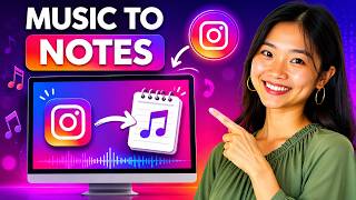 How To Add Music To Instagram Notes On Pc (Step By Step)