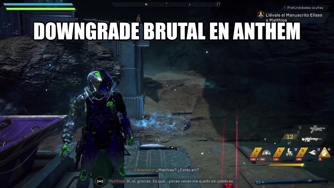 DOWNGRADE BRUTAL en ANTHEM para MEJORAR el RENDIMIENTO/SERIES X