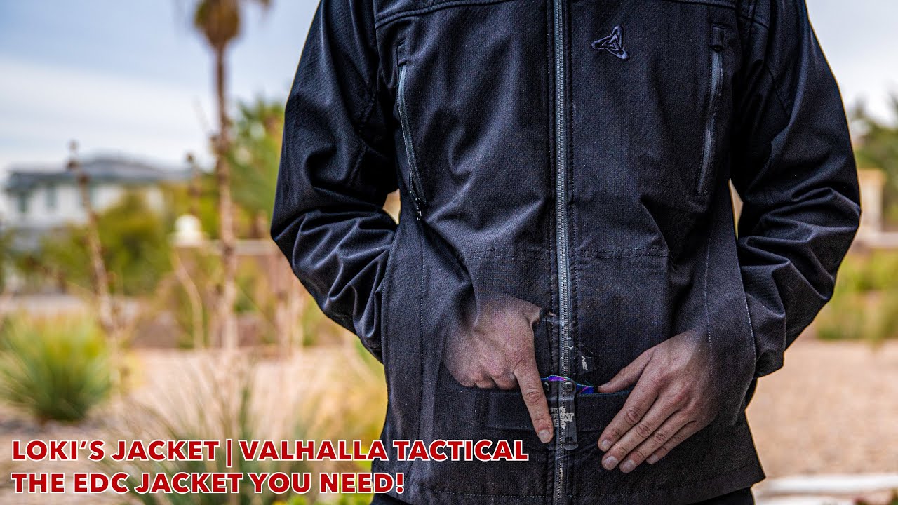 frø Dinkarville Forskudssalg Loki's Jacket from Valhalla Tactical | The EDC Jacket You Need! - YouTube
