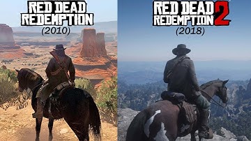 RDR1 (2010) VS RDR2 (2018) - Ultimate Physics and Details Comparison | Obsessive Comparison