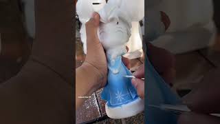 Painting Elsa Frozen