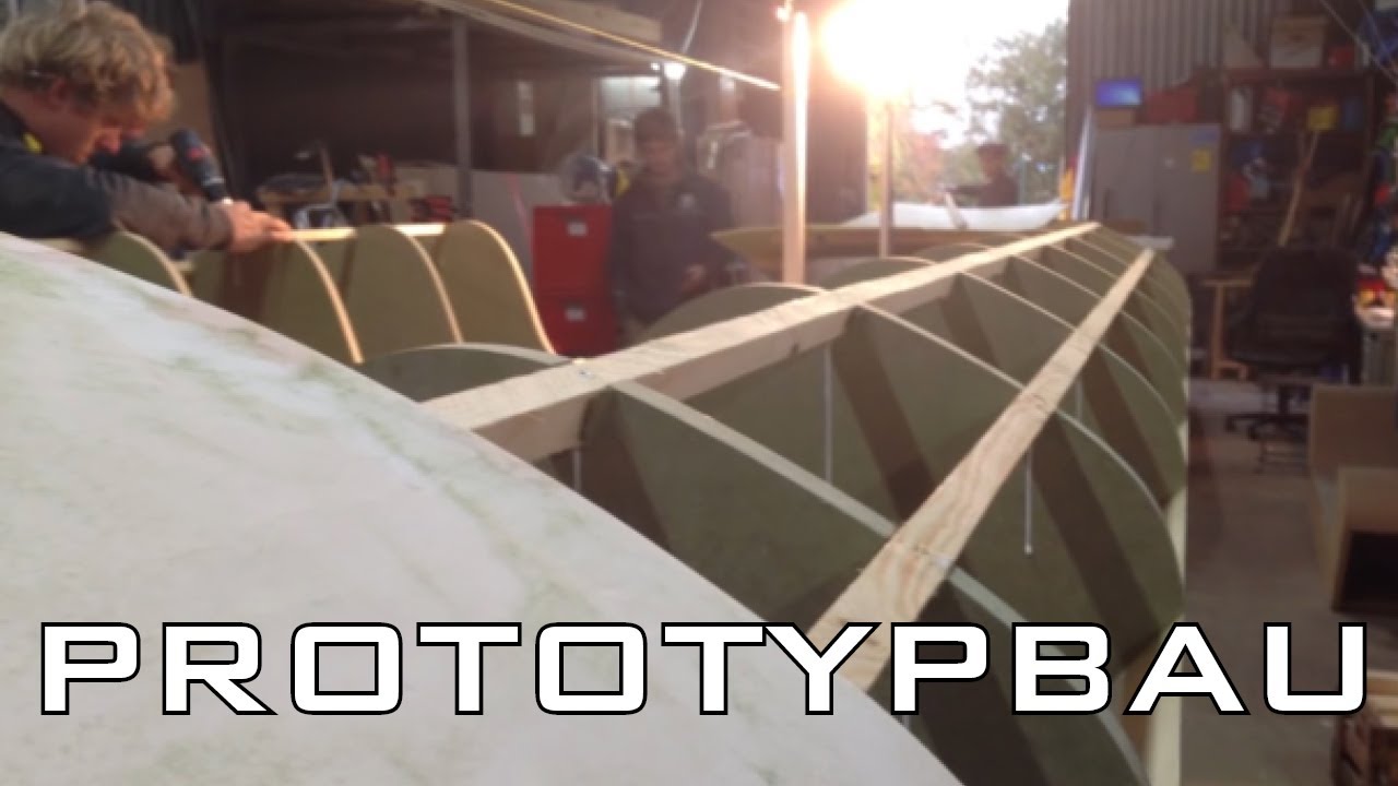 Building a sailing boat/skiff/dinghy Prototype Eine Jolle/Boot 