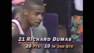 Richard Dumas Saves the Suns in Game 1 (22 Points, 9-of-12)