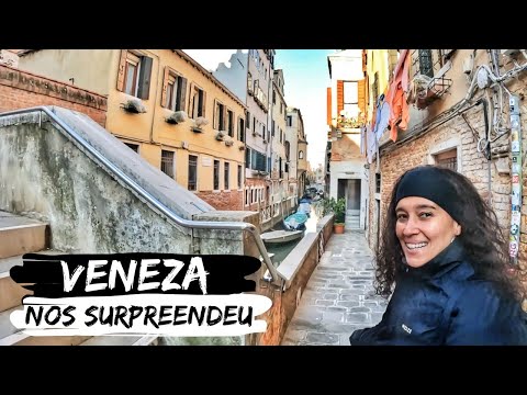 Vídeo: Visitando Veneza, Itália em fevereiro