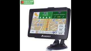 AONEREX SAT NAV - WHAT&#39;S IN THE BOX AND A LOOK AT THE APP