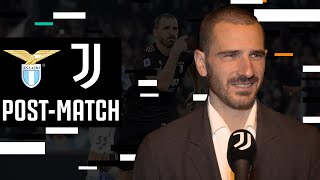 Leonardo Bonucci Post-Match Interview | Lazio 0-2 Juventus | Serie A