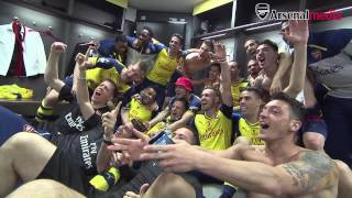 FA Cup final celebrations: Inside the Arsenal dressing room