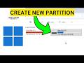 How To Partition on Windows 11(EASY)