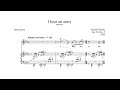 Samuel Barber Three Songs Op 10 No 3 I Hear An Army Score Video