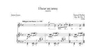 Samuel Barber - Three Songs, Op. 10 - No. 3 \