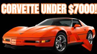 The Cheapest CORVETTE Is An AFFORDABLE BEAST? (3 EXAMPLES FOR SALE!)