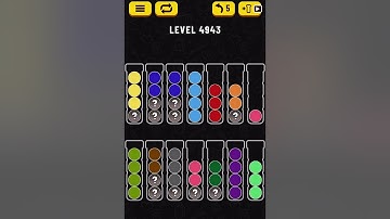 【Ball Sort Puzzle】Level.4943