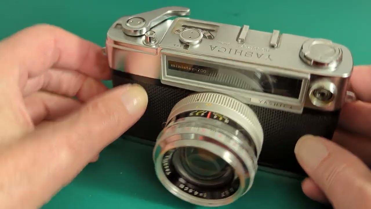 Minolta SR-1s/YASHIKA　minister 700(A74) Yashica Minister 700 - A big step forward - YouTube