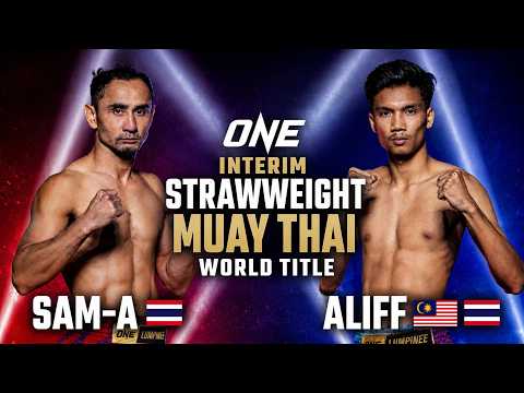 Sam-A vs. Aliff | Muay Thai World Title Preview
