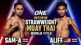 Sam-A vs. Aliff | Muay Thai World Title Preview