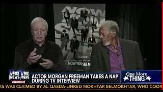 The FIVE - One More Thing -Morgan Freeman napping during interview