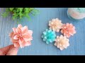 【伝承アレンジ】100均メモ用紙で作る八重桜の折り方・作り方 - DIY How to Make Paper Double Cherry Blossoms