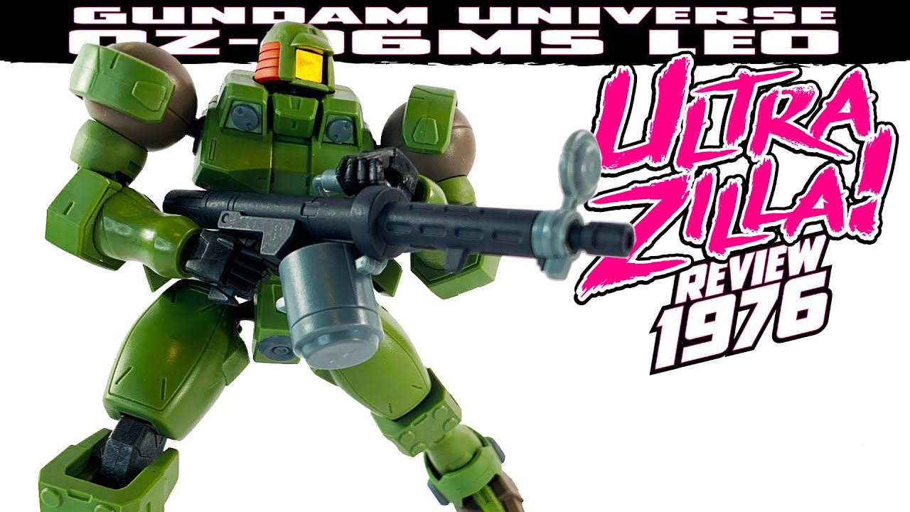 GUNDAM UNIVERSE OZ-06MS LEO | Review 1976 - YouTube