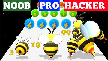 NOOB VS PRO VS HACKER In Monsters Squad Rush - Gameplay Walkthrough Part 01