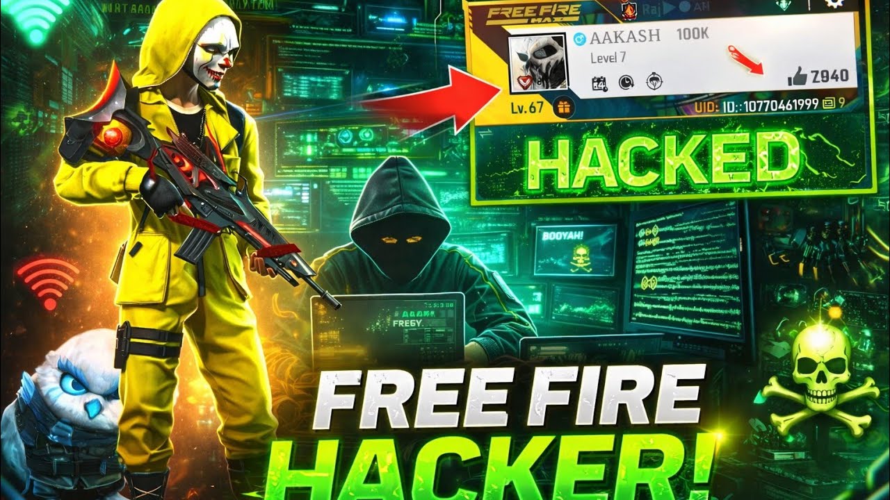 Free fire br rank mode hacker 😀 #hacker #raistar - YouTube