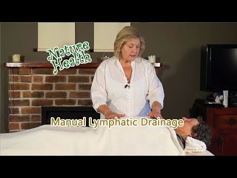 Manual Lymphatic Drainage (MLD) treatment