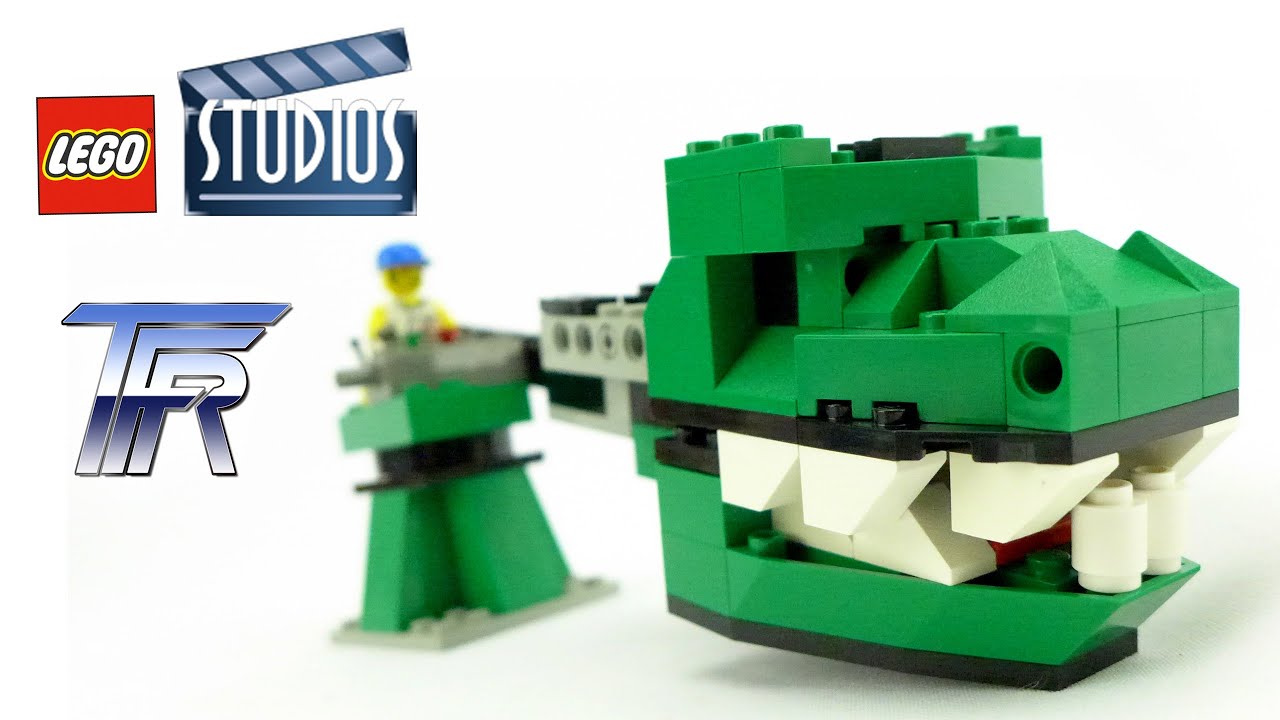 LEGO Studios 1354 DINO HEAD ATTACK Set Review