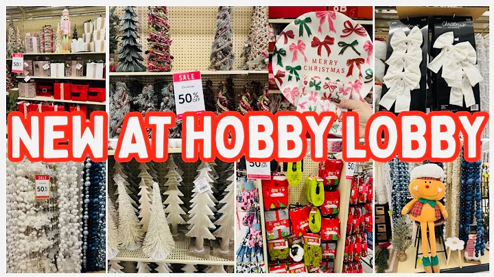 🛍️ Hobby Lobby NEW Christmas Arrivals 2025 🎄✨ Must-See Holiday Décor Finds!