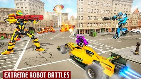 Dragon Robot Car game - Robot Transforming game play / Dragon Robot game