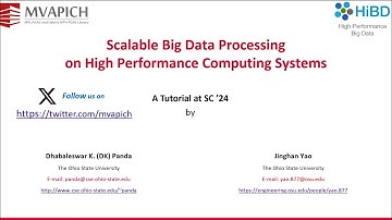 Scalable Big Data Processing on High-Performance Computing Systems