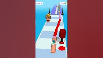 Nail Stack Lvl - 13 #Shorts Android/ios