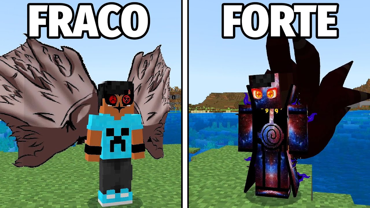 SOBREVIVI 100 DIAS NA NARUTO JEDY DO MINECRAFT O FILME