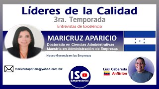 MARICRUZ APARICIO || LÍDER de la CALIDAD || 3ra temp-Ep9