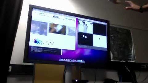 Custom MediaGallery in Python/libAVG using Freenect/Tuiokinect