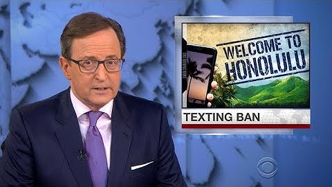 Walking while distracted will cost you in Honolulu