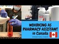 Registered Pharmacist in the Philippines working in Canada as a Pharmacy Assistant