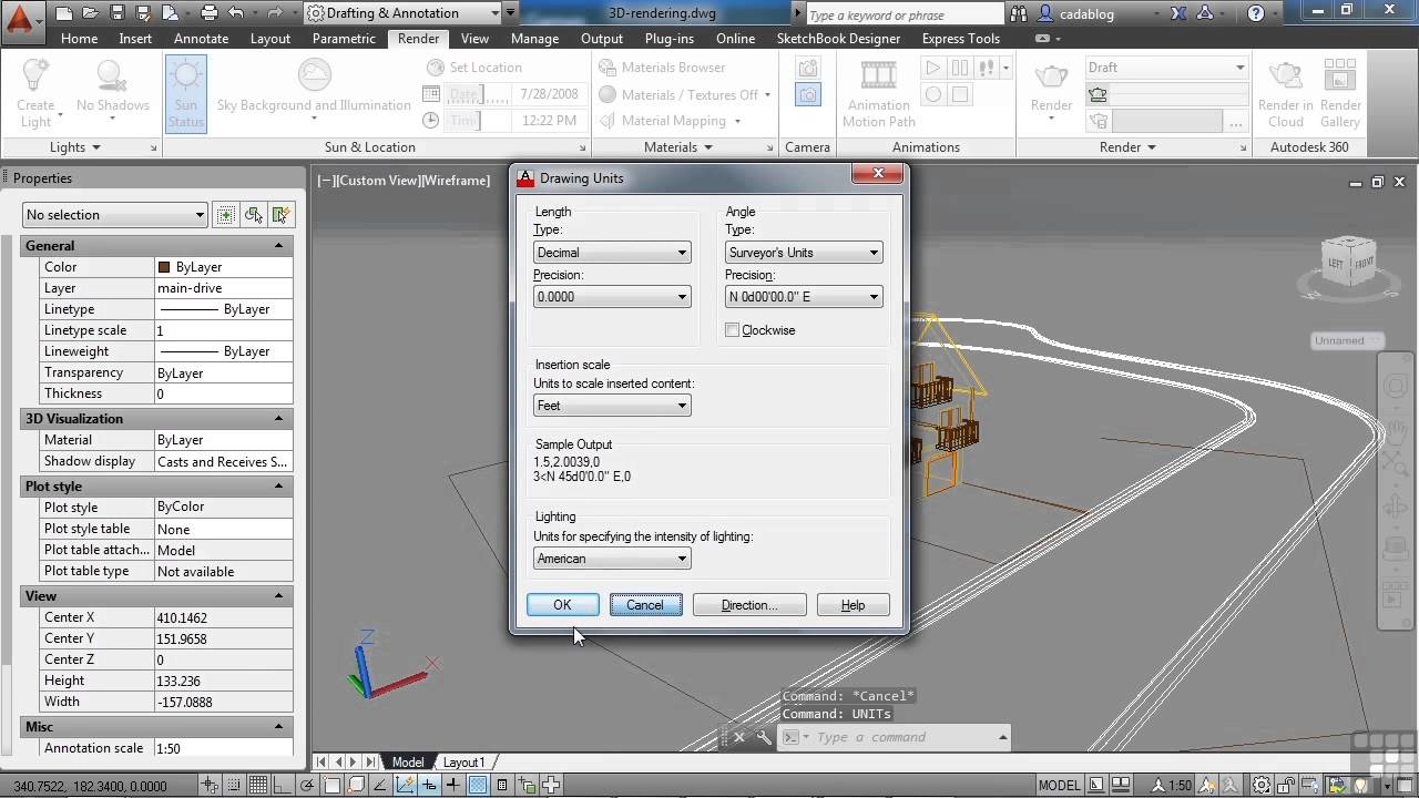 autocad animation