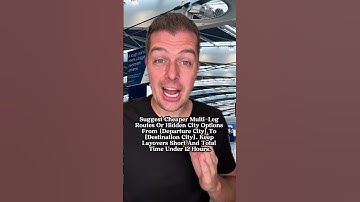 Save Big On Flights Using Secret ChatGPT Prompts 💸