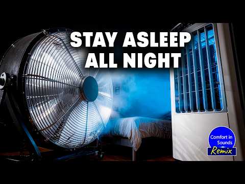 Fan & AC White Noise – Block Out Noise and Sleep Peacefully (10 Hours)