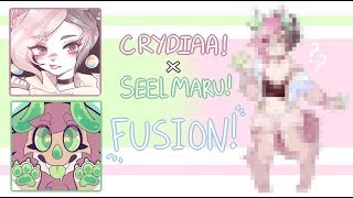 Seelmaru x Crydiaa Character fusion! SPEEDPAINT