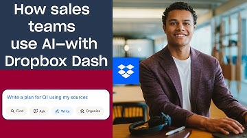 How sales teams use AI—with Dropbox Dash