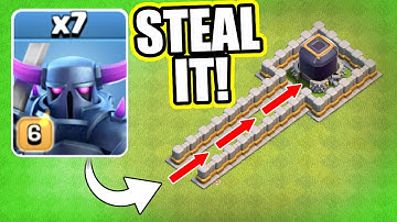 NEW CRAZY METHOD TO STEAL DARK ELIXIR FAST! THIS ACTUALLY WORKS!! - Clash Of Clans
