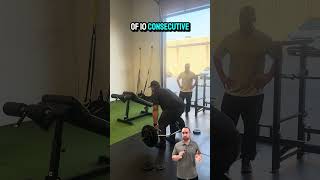 Jeremy W - 205 lbs x 10 reps - High Handle Trap Bar Deadlift