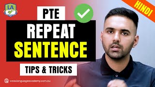 PTE Repeat Sentence Tips for 79+ (HINDI) | Proven Tips, Tricks and Strategies | Language Academy