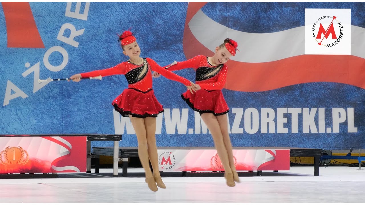 Fanaberia Kłomnice mażoretki  - Baton duo trio  KADET- / Bytom 2024